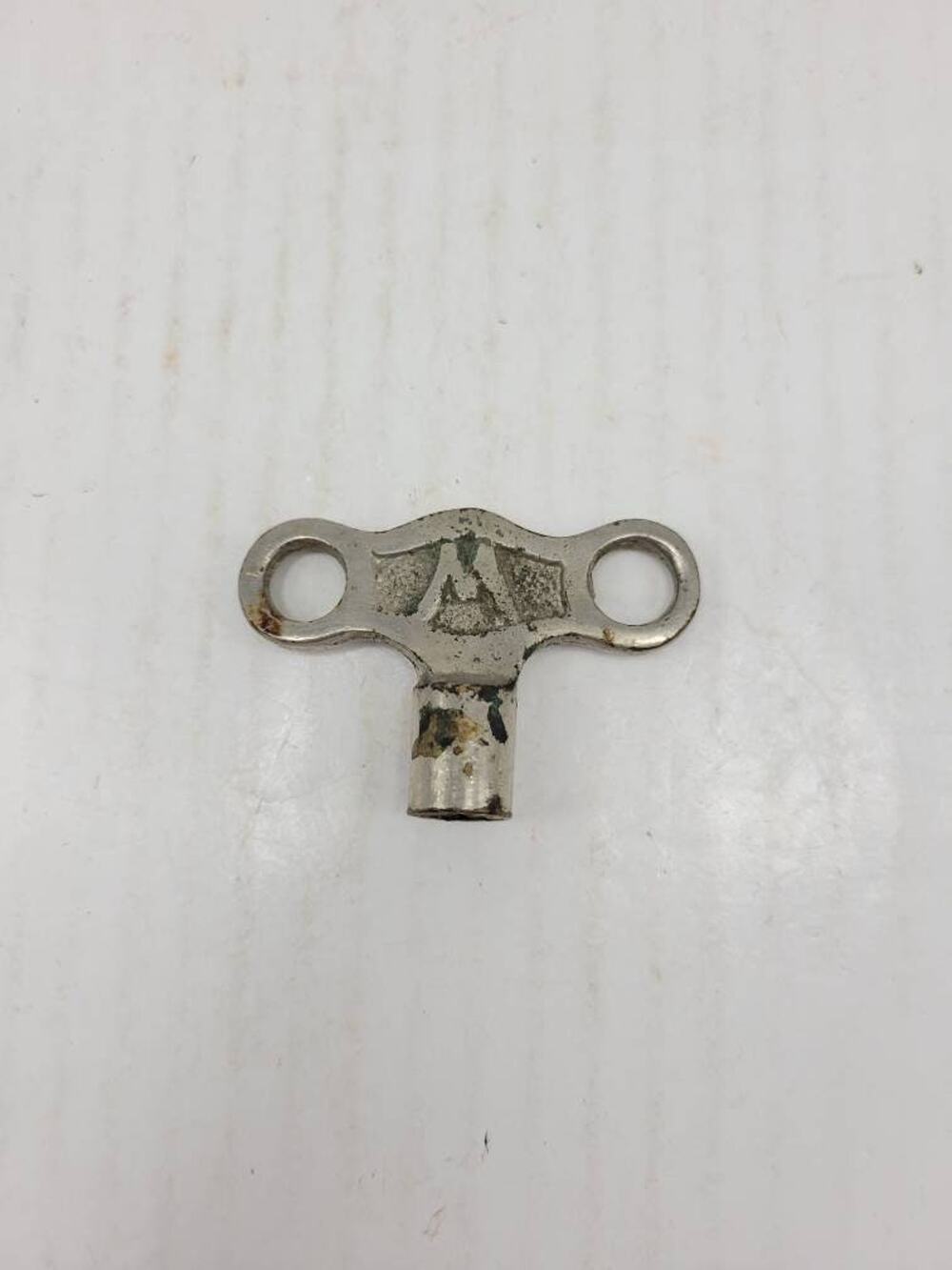 Vintage Metal Clock Winding Key Square Hole Replacement Wind Up Tool